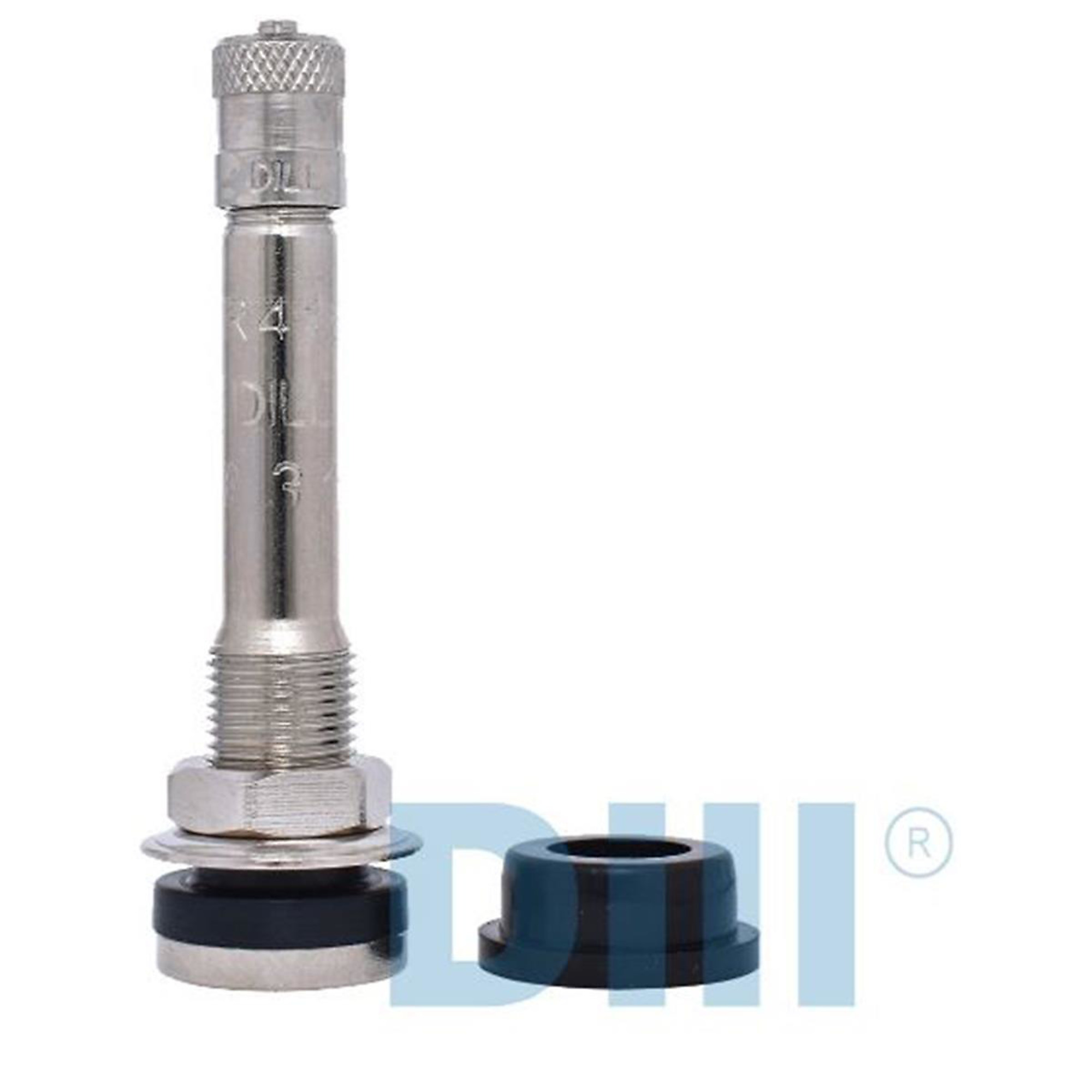 Dill Air Controls Performance/Specialty Valve — Tall Profile, Chrome, 2.09in. Length, Pack of 10, Model# DILTR-416L-10